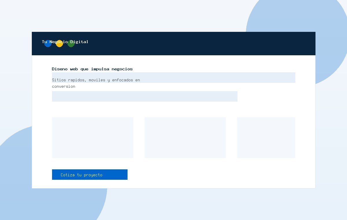 Crecimiento digital de negocios con diseño web responsive